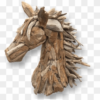 Teak Root Horse Head Sculpture, HD Png Download