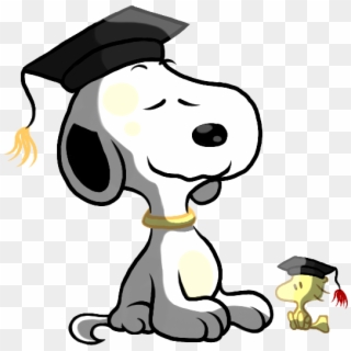 Snoopy Clipart Graduation - Snoopy Graduation Png, Transparent Png