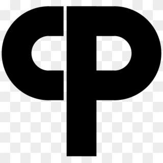 Cp-logo - Cp Logo Black & White, HD Png Download