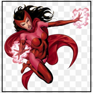 Scarlet Witch Classic Costume, HD Png Download