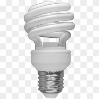 White Day Light Bulb - Cfl Bulb Png, Transparent Png