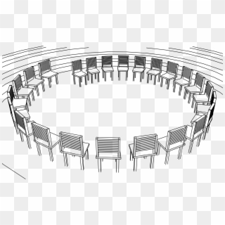 This Free Icons Png Design Of Circle Of Chairs With, Transparent Png
