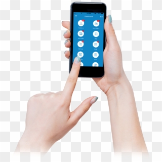 Image Freeuse Stock Phone In Hand Png - Mobile Phone, Transparent Png