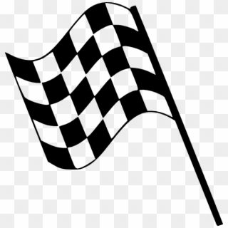 Racing Flag Png Pic - Clip Art Checkered Flag, Transparent Png