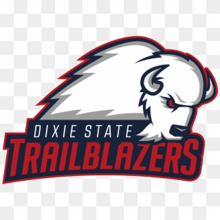 Dixie State Trailblazers - Dixie State Football Logo, HD Png Download