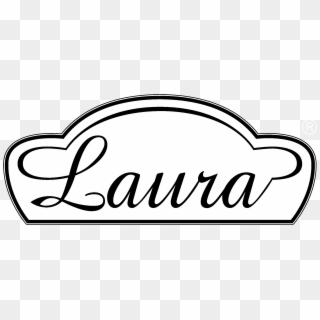 Lady Laura Logo Black And White - Lady Laura Png, Transparent Png