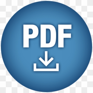 Pdf Icon - Circle, HD Png Download