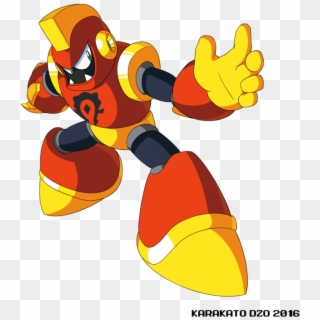 Axe Man Mega - Megaman Super Fighting Robot Robot Masters, HD Png Download