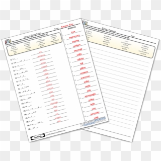 Commoncoresheets Com Page 1, HD Png Download