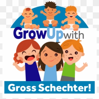 Grow Up With Gross Schechter - Cartoon, HD Png Download