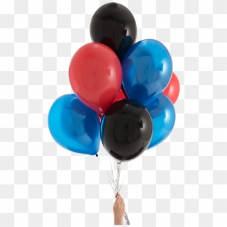 Spider Man Party Balloon Bunch - Balloon, HD Png Download