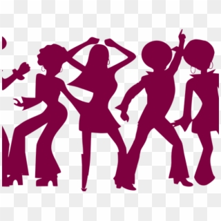 Dancer Person Image - 70's Disco Dancer Silhouette, HD Png Download