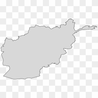Blank Map Of Afghanistan And Surrounding Countries - Afghanistan Map Png, Transparent Png