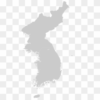 Blank Korea Map, HD Png Download