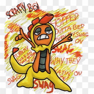 You Are No Match For My Scrafty - Cartoon, HD Png Download