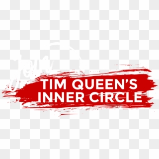 Join Tim Queen's Inner Circle Red Scribble - Poster, HD Png Download