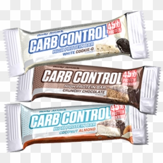 Body Attack Carb Control Protein Bar 40g - Carb Control Bar, HD Png Download