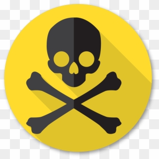 Toxic Reduction Logo Updated - Danger Sign Skull, HD Png Download