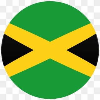 Jamaica Round Flag - Jamaica Flag Round, HD Png Download
