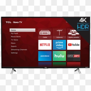 4-series - 49 Inch Tcl Smart Tv, HD Png Download