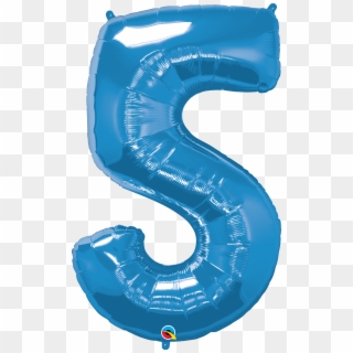 Number 5 Balloon Display, HD Png Download