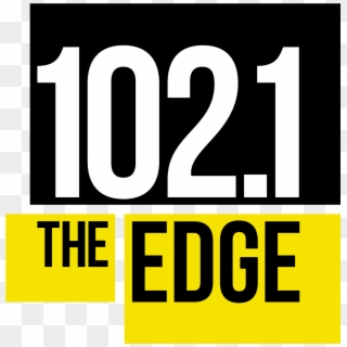 1 The Edge Logo - 102.1 The Edge Logo, HD Png Download