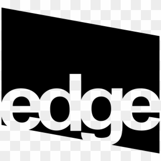 Edge Logo Black - Graphic Design, HD Png Download