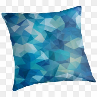 Abstract, Modern, Polygon Pattern, With A Light Touch - Cushion, HD Png Download