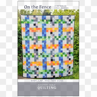 On The Fence Pdf Quilt Pattern Kitchen Table Quilting - Quilt, HD Png Download