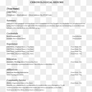 Open Office Resume Template Clipart With A Transparent - Enter Education On Resume, HD Png Download