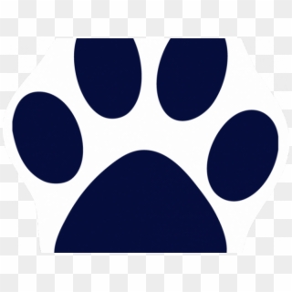 Navy Clipart Paw Print, HD Png Download