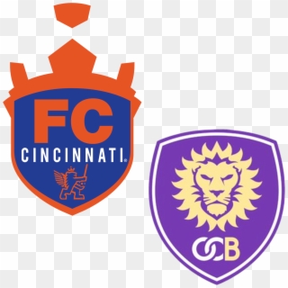 Fc Cincinnati Vs - Orlando City B Logo, HD Png Download