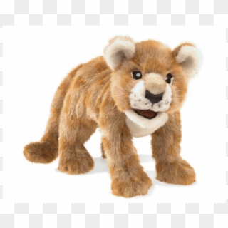 African Lion Cub Puppet - Folkmanis, HD Png Download