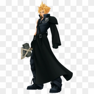 The Smash Version Seems To Exagerate The Belts A Little - Cloud Kingdom Hearts Ii, HD Png Download