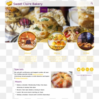 Sweet Claire Gourmet Bakery Competitors, Revenue And - Dish, HD Png Download