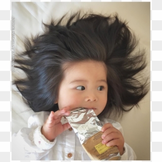 Your Morning On Twitter - Japanese Baby Hair Model, HD Png Download