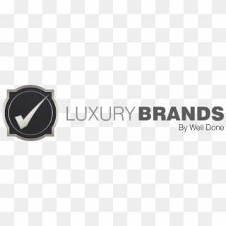 Luxury Brands By Well Done - Black-and-white, HD Png Download