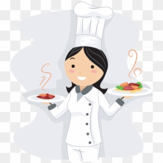 Chef Royalty - Woman Chef Png, Transparent Png