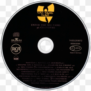 Wu Tang Clan Enter The Wu Tang - Cd, HD Png Download