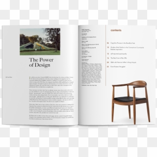 Habit Is A Lifestyle Magazine Covering From Interior - Chair, HD Png Download