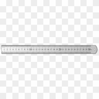 Ruler Png - Meter Scale Clipart Black And White, Transparent Png