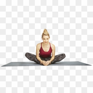Yoga Hip Opener Stretch Woman Exercise Relax Health - Yoga, HD Png Download