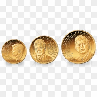 Free Png Irish Gold Coin Png Png Images Transparent - Ireland Coin Kennedy, Png Download
