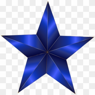 Star Sky Blue Computer Icons Yellow - Moorish Five Pointed Star, HD Png Download