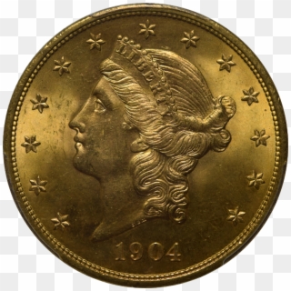 $20 Liberty Gold Double Eagles - Cash, HD Png Download