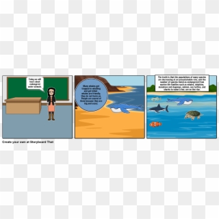Endangered Water Animals - Cartoon, HD Png Download