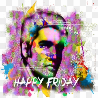 Elvis Presley-happy Friday Splatter - Creative Arts, HD Png Download