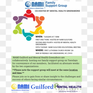 Family And Friends Support Group - National Alliance On Mental Illness, HD Png Download
