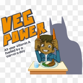 Itv Backs Veg Power With New Campaign From Adam Eve - Cartoon, HD Png Download