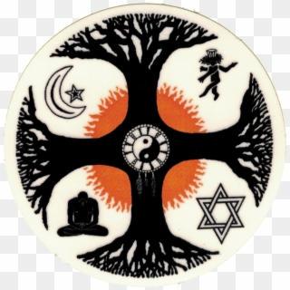 Pagan - Wiccan Mini-stickers - Unity Of The World Religion, HD Png Download